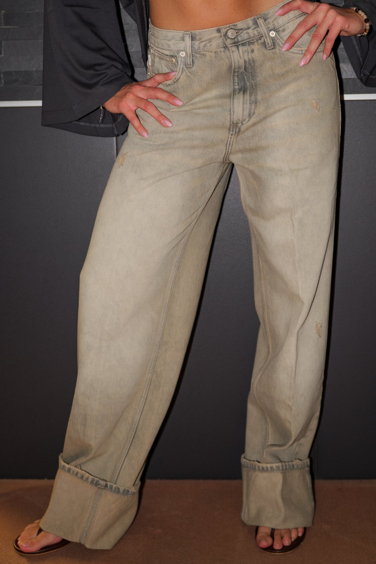 Jeans Xenobia Wide Leg Vintage VICOLO