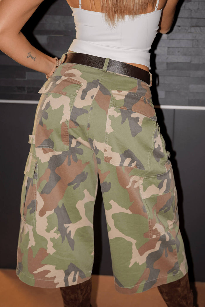 Bermuda Cargo Camouflage VICOLO