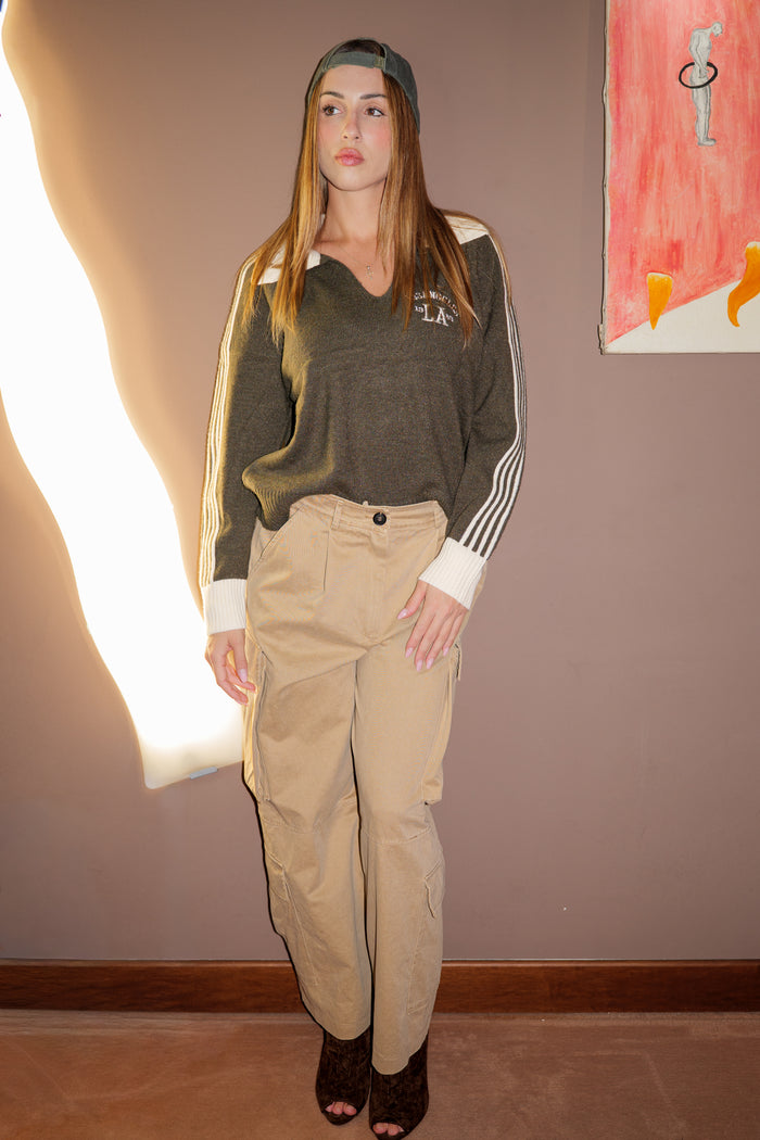 Pantaloni Cargo Sand VICOLO