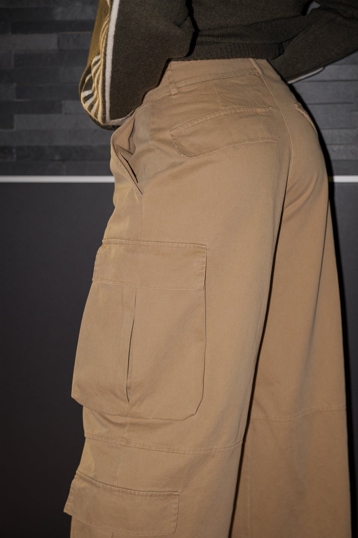 Pantaloni Cargo Sand VICOLO