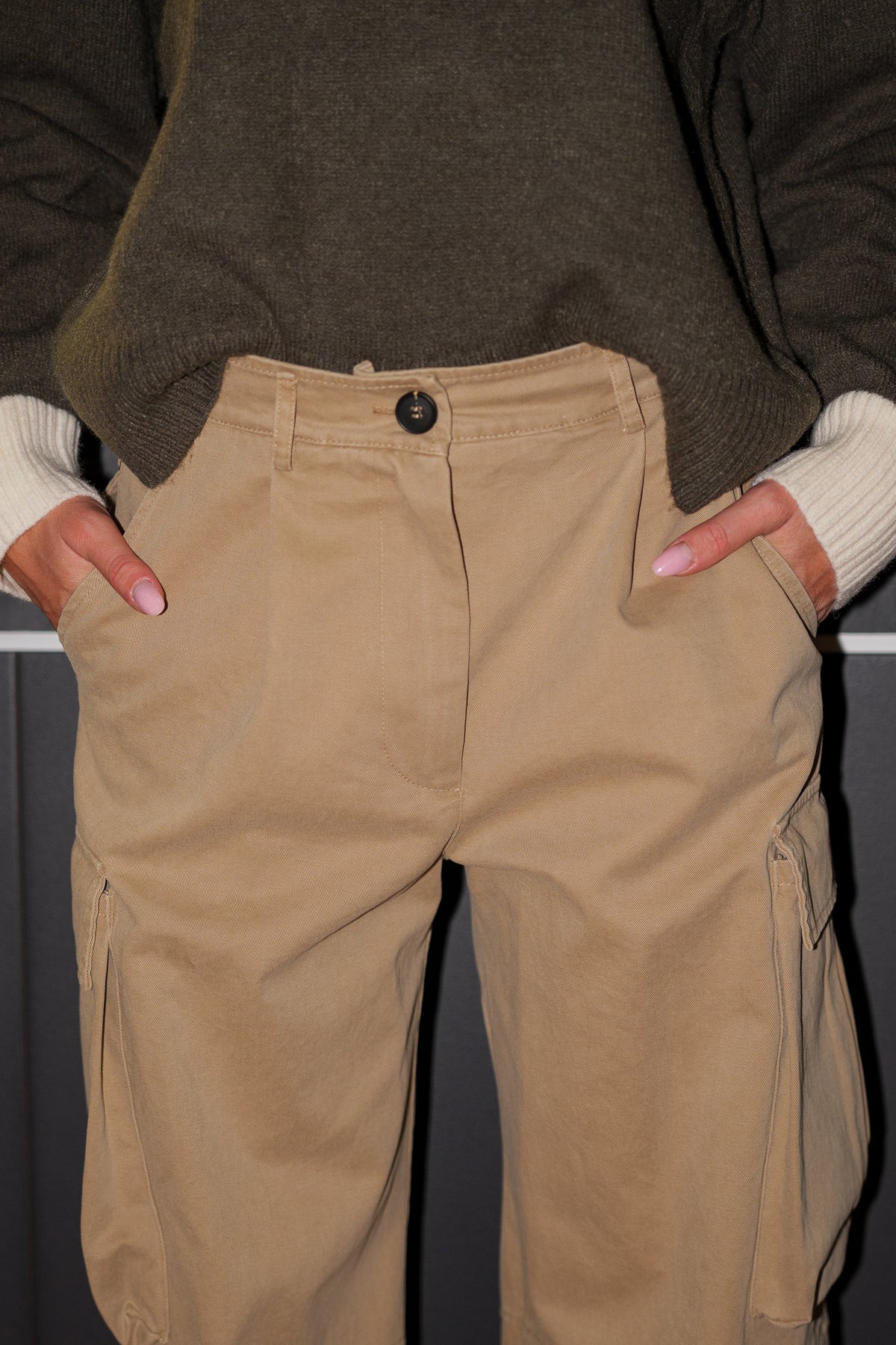 Pantaloni Cargo Sand VICOLO